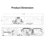 24G Human Presence Sensing Module LD2410D Mmwave Radar Sensing Switch Intelligent Sensor Radar Module 10 Millimeter Detection